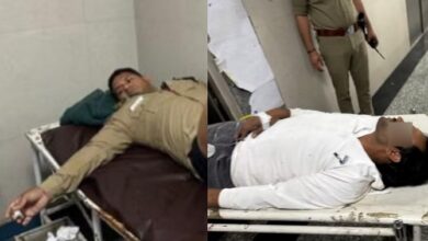 बंसत विहार क्षेत्र में हुई लूट की घटना में शामिल अभियुक्तो तथा पुलिस के बीच आशारोडी के पास हुई मुठभेड