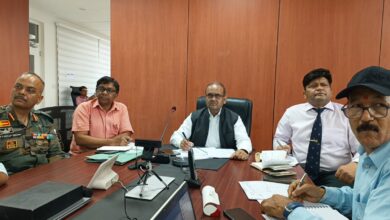 Secretary Disaster Management discussed with District Magistrates regarding the red alert issued by the Meteorological Department.