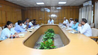 Sports Minister took a meeting with departmental officials regarding the upcoming National Games, gave important instructions