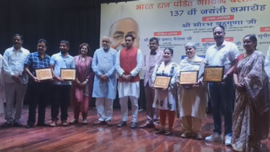 137th birth anniversary of freedom fighter Govind Vallabh Pant: Special program in Dehradun, Saurabh Bahuguna and Jyoti Prasad Gairola paid tribute