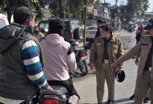 Doon Police took challan action against 413 youth who violated traffic rules in the last 02 days.