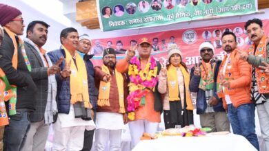 Sports Minister Rekha Arya campaigned in Dharchula and Munsiyari