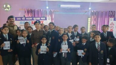 Doon Police launched traffic awareness campaign among students