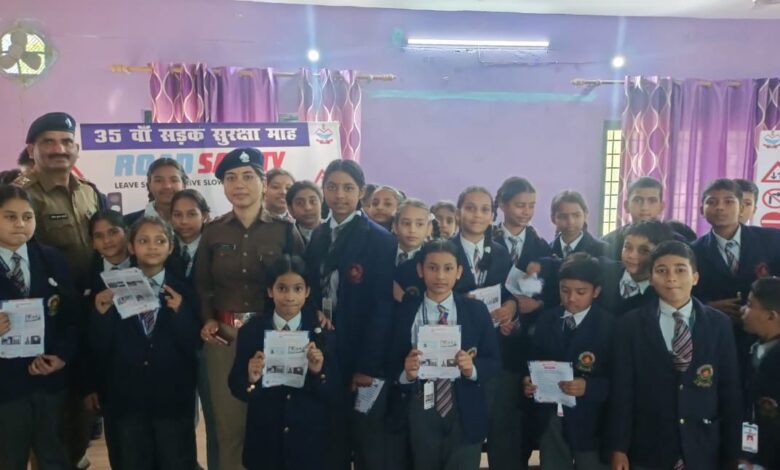 Doon Police launched traffic awareness campaign among students