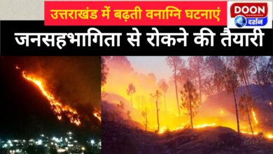 Forest fire incidents increasing in Uttarakhand, preparations to stop it with public participation