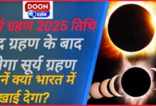 Surya Grahan 2025 Date Solar eclipse will happen after lunar eclipse, know if it will be visible in India