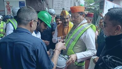Silkyara-Polgaon tunnel crossed, Chief Minister Dhami inaugurated the breakthrough