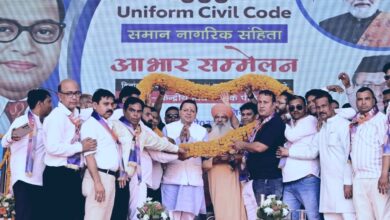 UCC gratitude conference organized in Haridwar, CM Dhami paid tribute to Baba Saheb Ambedkar