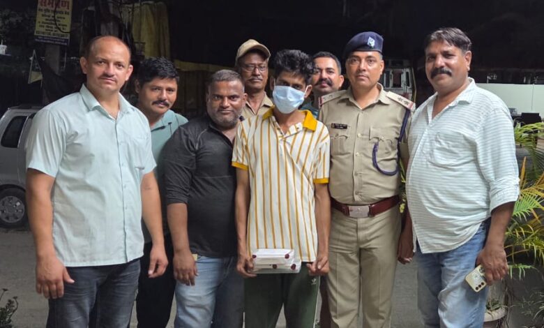 Big action by Uttarakhand STF Smuggler arrested with heroin worth ₹42 lakh from Khatima