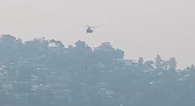 Helicopters are flying over Rudranath temple, rules are being flouted