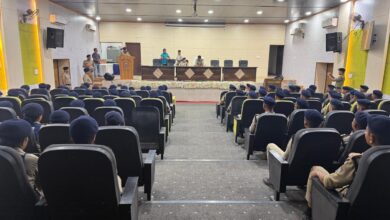 SSP interacted with trainee constables at Police Line Dehradun