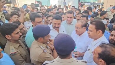 The dispute over the occupation of Ramnagar Congress office deepened, the presence of 25 suspects caused a stir