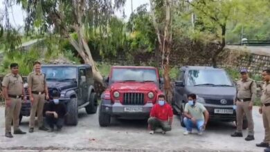 The hobby of going viral took him to the police station, three vehicles doing stunts in Maldevta were seized
