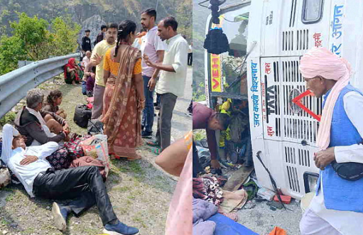uttarkashi-bus-going-for-gangotri-yatra-overturned-near-dharasu-panic-among-passengers