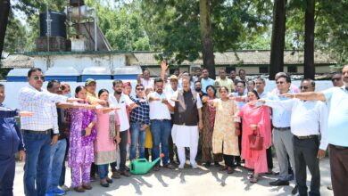Agriculture Minister Ganesh Joshi joined the One Tree in the Name of Mother campaign on World Environment Day and planted fruit trees