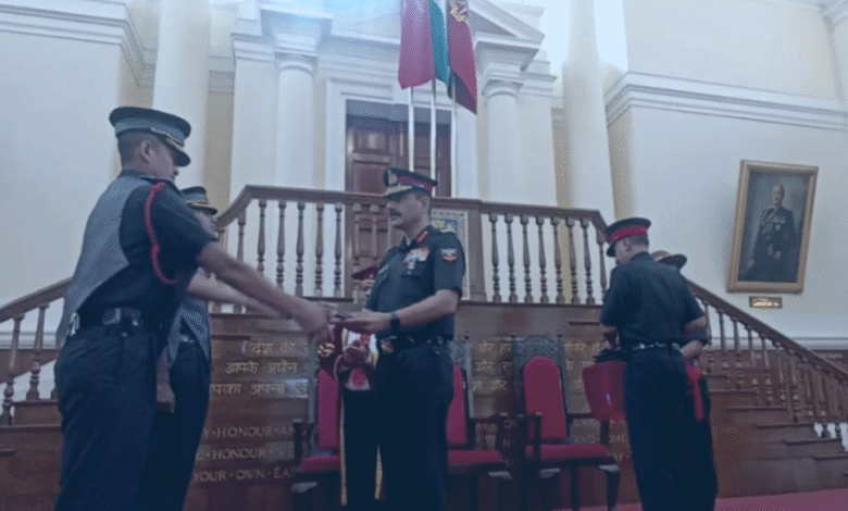 Dehradun 48 cadets of Army Cadet College inducted into the mainstream of IMA