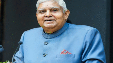 Nainital Vice President Jagdeep Dhankhar's health suddenly deteriorated after Kumaon University program, fell during emotional moment on stage