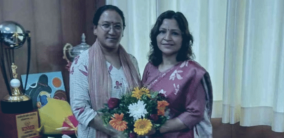 Newly appointed Director General of Education Deepti Singh took charge, many challenges from transfers to student numbers are faced