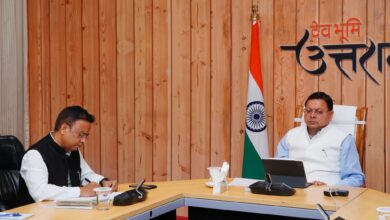 Preparation for developed Uttarakhand CM Dhami held a virtual meeting with DM, gave many important instructions