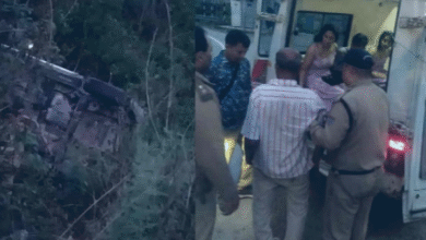 Uttarakhand Car carrying Chardham pilgrims falls into a ditch in Chamoli, five injured