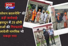 Big action of Operation Kalanemi 25 fake babas arrested in Dehradun, Bangladeshi citizen also arrested