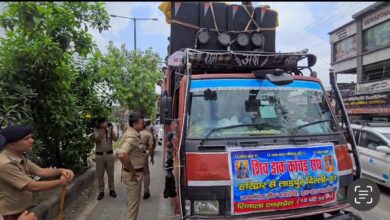 Doon Police Captain himself came to the field to ensure the safe conduct of Kavad Yatra