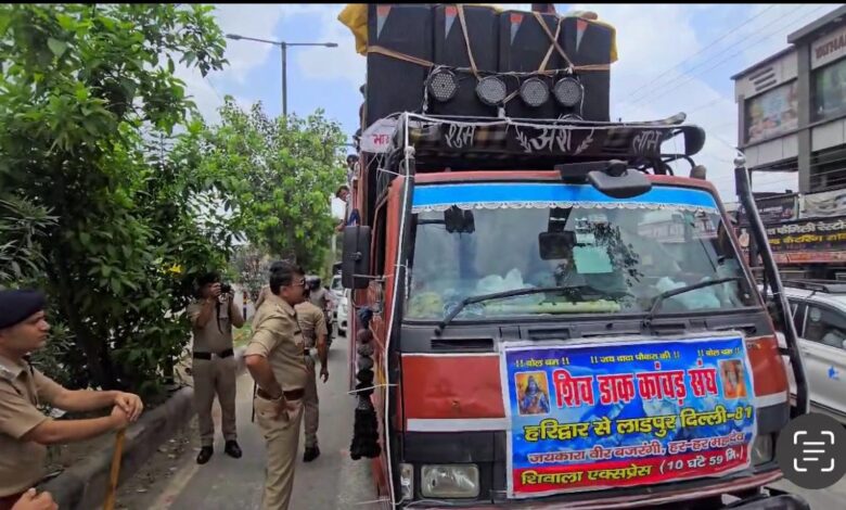 Doon Police Captain himself came to the field to ensure the safe conduct of Kavad Yatra