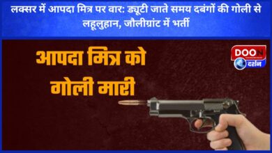 Attack on disaster friend in Laksar Bloodied by bullets of bullies while going to duty, admitted in Jolly Grant