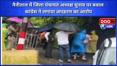 Chaos over Nainital District Panchayat President election, Congress accuses of kidnapping