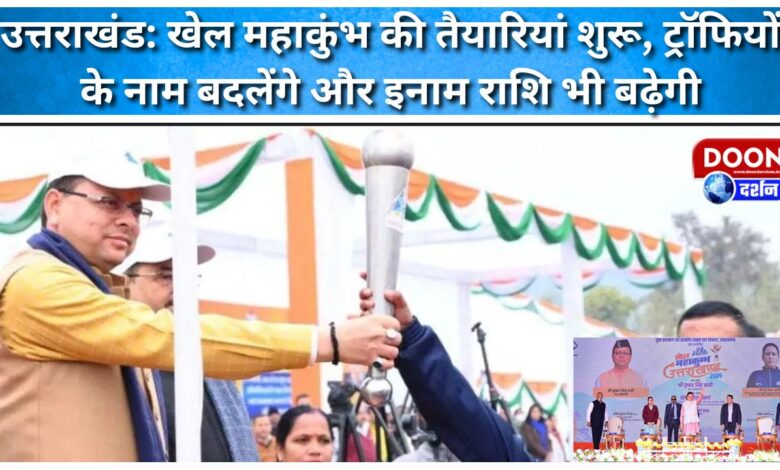 Uttarakhand Preparations for Khel Maha Kumbh begin, names of trophies will change and prize money will also increase
