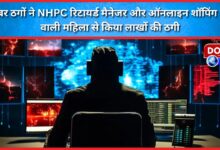 Cyber ​​​​thugs duped NHPC retired manager and a woman doing online shopping of lakhs of rupees