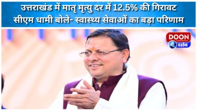 Maternal mortality rate in Uttarakhand declined by 12.5%, CM Dhami said – a big result of health services