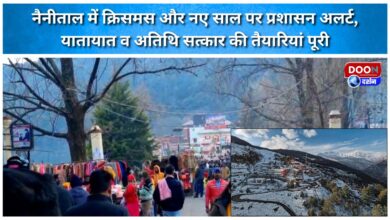 Administration on alert for Christmas and New Year in Nainital, preparations for traffic and hospitality complete