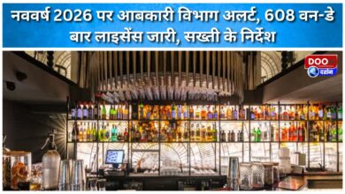 Excise department on alert for New Year 2026, 608 one-day bar licenses issued, strict instructions