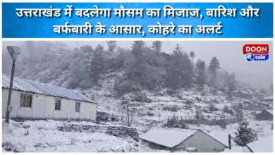 Weather patterns to change in Uttarakhand, chances of rain and snowfall, fog alert