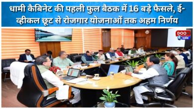 Dhami cabinet's first full meeting took 16 major decisions, from e-vehicle exemptions to employment schemes.