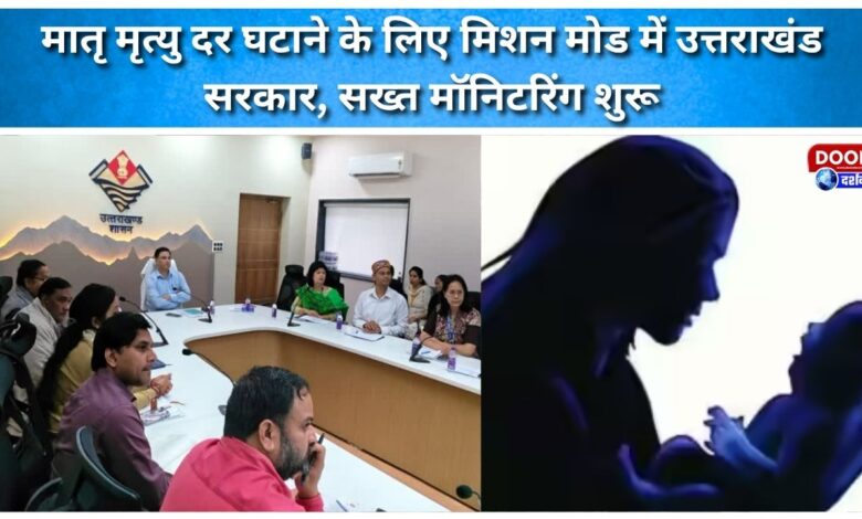 Uttarakhand government in mission mode to reduce maternal mortality rate, strict monitoring begins