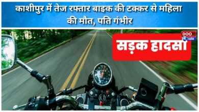 Woman killed, husband critical after being hit by a speeding bike in Kashipur