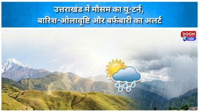 Weather takes a U-turn in Uttarakhand, alert for rain, hail and snowfall