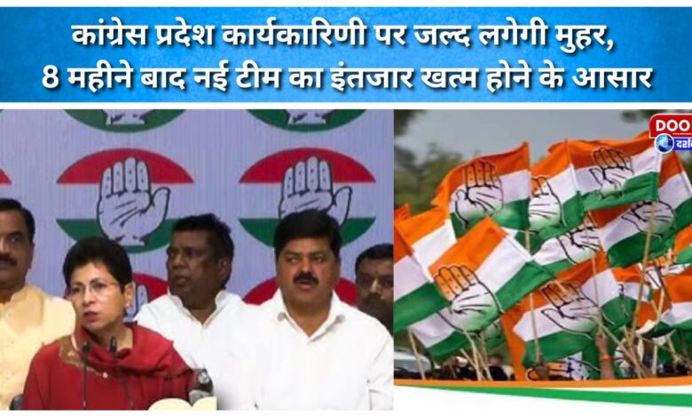 Approval for the Congress state executive committee is expected soon; the wait for the new team, ongoing for eight months, is likely to end.
