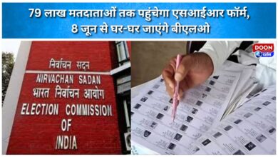 SIR forms will reach 79 lakh voters, BLOs will go door to door from June 8