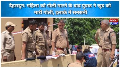 Dehradun Man shoots himself after shooting a woman; incident sparks panic in the area.