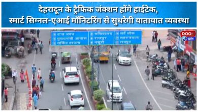 Dehradun's traffic junctions to go high-tech; smart signals and AI monitoring to improve traffic management.