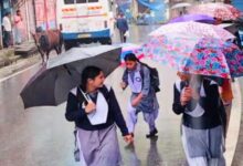Heavy rain alert in Uttarakhand; administration on alert in several districts; schools closed, tourist movement restricted.
