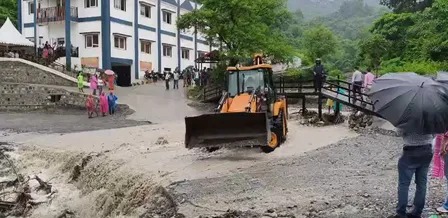 Rain havoc in Uttarakhand: CM Dhami issues high alert, 85 roads closed; rivers in spate, landslides in several areas.