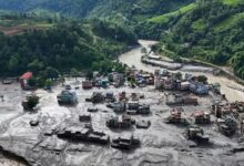 Glacier collapse caused devastating floods in Nepal; scientists rule out earthquake.