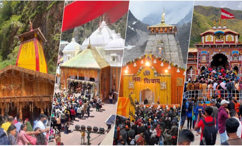 Record-breaking faith during the Char Dham Yatra; number of pilgrims crosses the 4.8 million mark.