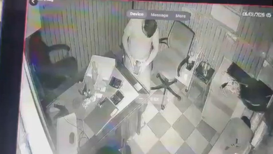 Theft at an office in Selakui after breaking the lock; thief made off with two laptops and documents.
