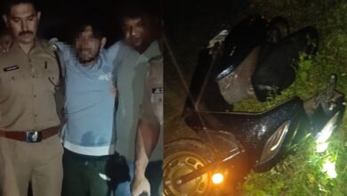 Police-criminal encounter in Dehradun; accused arrested after being shot in the leg.