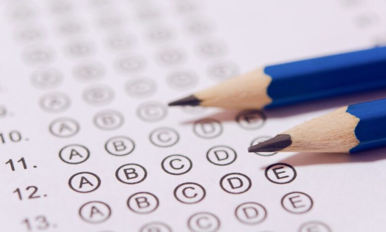 Discrepancies in B.Ed.-M.Ed. entrance exam answer key; revised key released.